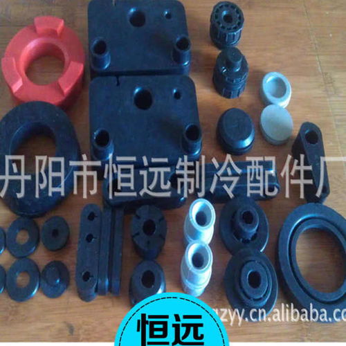 江苏加工 防震橡胶垫块 机械橡胶加工件 ,丹阳市恒远制冷配件厂