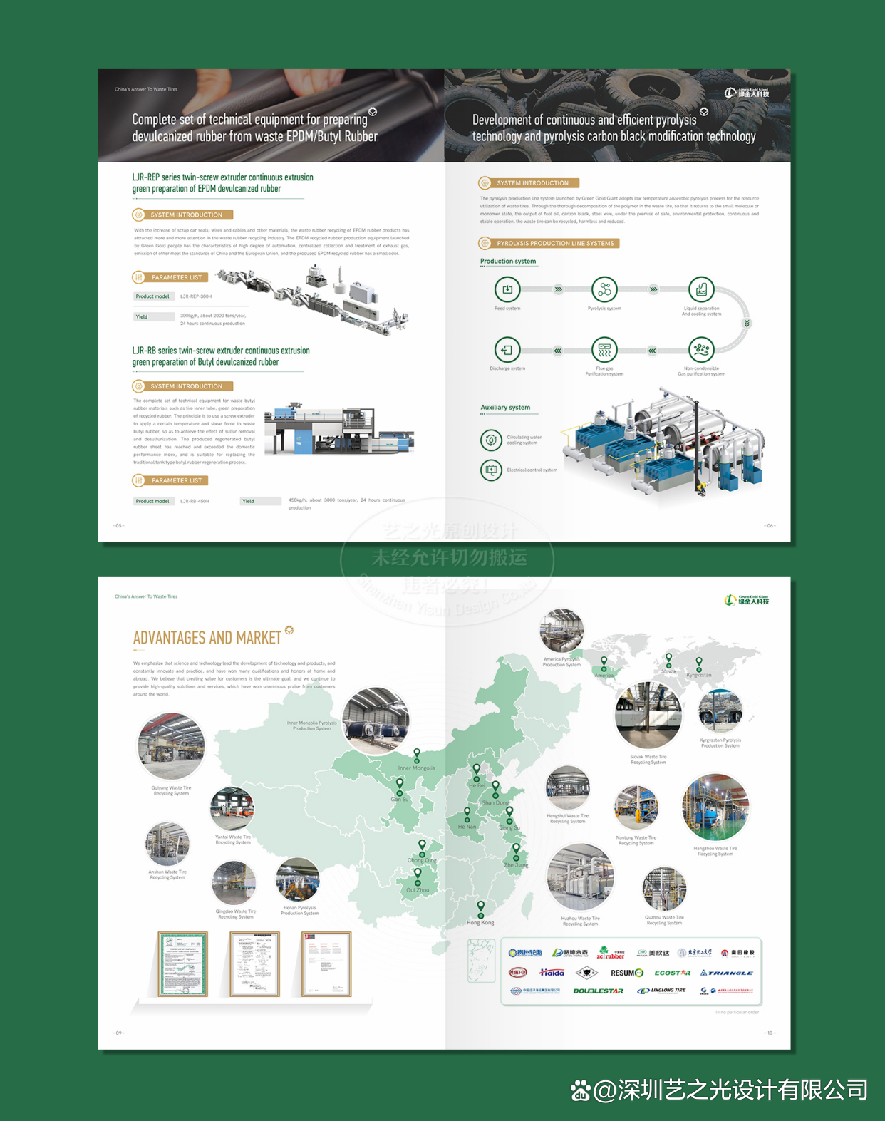 橡胶和塑料制品业企业画册设计新思路